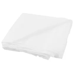 PiccoCasa Home Hotel Non-woven Fabrics Rectangle Bath Towels White 1 Pc 54.3"x27.6"