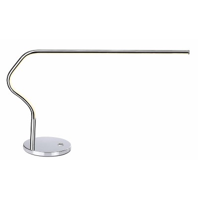 15" Julian Task Lamp (Includes LED Light Bulb) Silver - JONATHAN Y