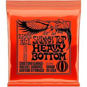 Ernie Ball 2215 Nickel Skinny Top/Heavy Bottom Electric Guitar Strings - 1 of 2