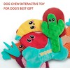 Crinkle Dog Toys for Aggressive Chewer Large Breed 8 Packs Flat Stuffless Puppy Doggie Toys Tough Durable Interactive Teething Dog Chew Toys - 3 of 4