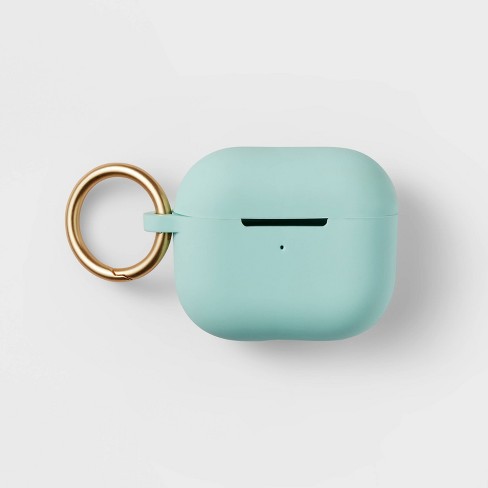 Apple AirPods 3rd Generation Silicone Case with Clip heyday Spring Teal