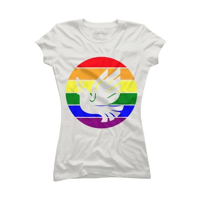 Design By Creativeht Humans Dove Olive Branch Rainbow Pride By ...