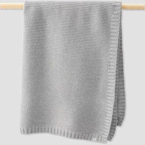 Little Planet by Carter's Sweater Knit Blanket - Gray - 1 of 3