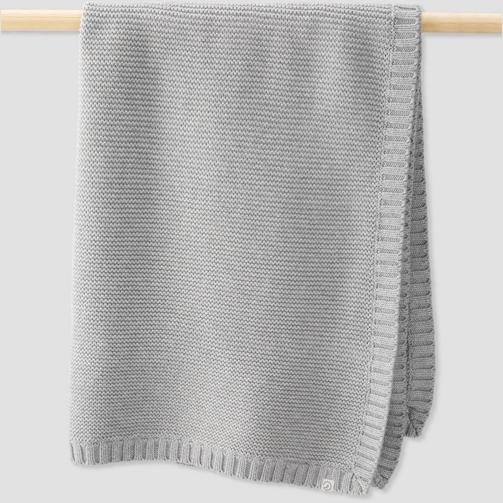 Photos - Children's Bed Linen Little Planet by Carter's Sweater Knit Blanket - Gray