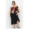 Women's Plus Size Maiya Print Top - multi print | CITY CHIC - 2 of 4