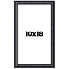 PosterPalooza | Linear Black Picture Frame - UV Acrylic, Foam Board Backing, Hanging Hardware - 2 of 4