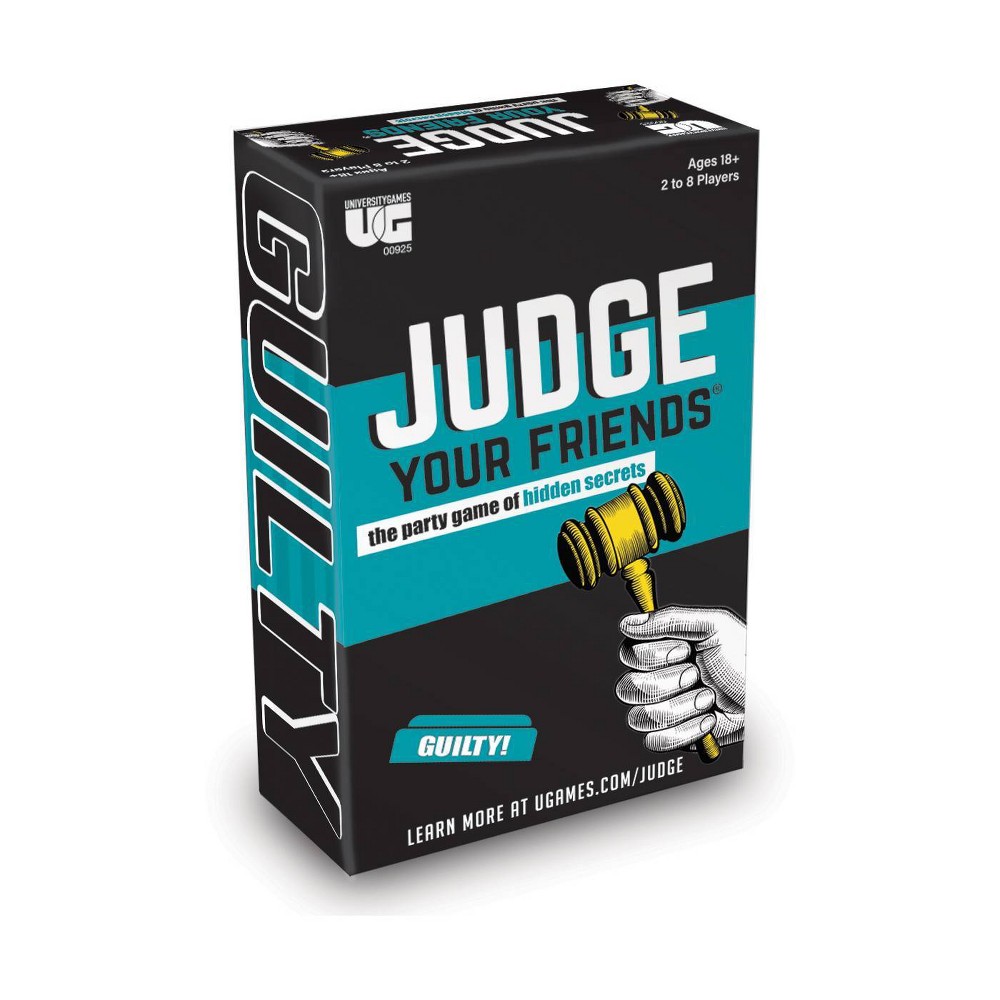 Photos - Board Game University Games Judge Your Friends Party Game: Social Skills, 2-8 Players, Includes Cards & Game Pieces 