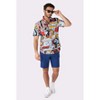 OppoSuits Men's Shirt - Short Sleeve Shirt Danger Days - Multicolor - 3 of 4