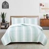 Great Bay Home Stripe Reversible Quilt Set With Shams - 4 of 4