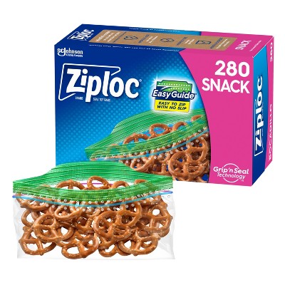 Ziploc Storage Snack Bags
