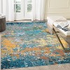 2'x6' Machine Washable Runner Rug, Non-Slip Low Pile Carpet for Hallway, Bedroom, Living Room, Kitchen, Dining Room, Grey - 3 of 4