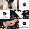 Runner Rug for Hallways, Floral Bathroom Rugs Non Slip Washable Kitchen Runner - 4 of 4