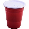 Red Cup Living Reusable Plastic Lid for 18 oz. Cup | Set of 2 - 3 of 4