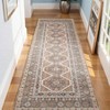 3x8 Runner Rug Kitchen Washable Indoor Hallway Runners with Non Slip Backing Floor Entryway Door Low Pile Carpet Bedroom - 4 of 4