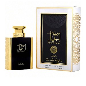 Lattafa Rouat Ajial By Lattafa Unisex   Eau De Parfum Spray 3.4 Oz - 1 of 1