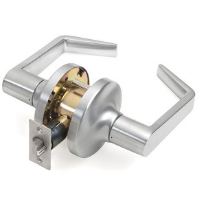 Tell Cortland Satin Chrome Passage Lockset 1-3/4 in. - 1 of 1