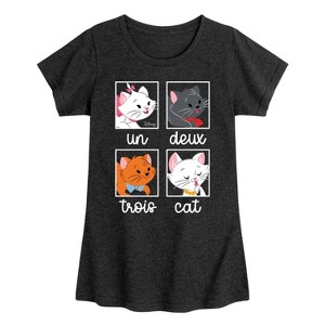 Girls' - Disney - Cats & Dogs Fitted Short Sleeve Graphic T-Shirt - 1 of 4