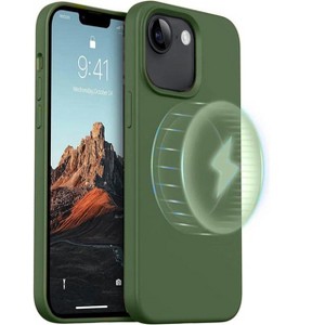 Entronix [Magnetic] Case Compatible with iPhone 16E - Soft-Touch Liquid Silicone - 1 of 4