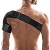 Copper Joe Adjustable Shoulder Brace Ultimate Copper Infused Recovery  Compression Support For Torn Rotator Cuff Tendonitis Tears Dislocation :  Target