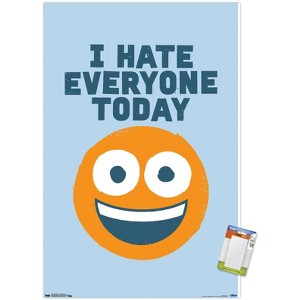 Trends International David Olenick - Hate Everyone Unframed Wall Poster Prints - 1 of 4