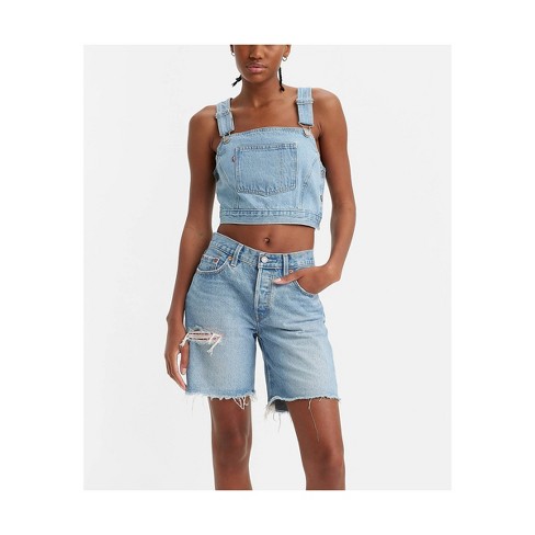 Levi s Women s Square Neck Shellsea Overalls Top Hey Friend Target