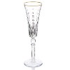 Lorren Home Trends Marilyn Gold Flutes, Set of 4 - 2 of 4
