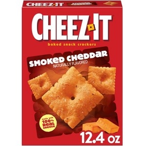 Cheez-It Crackers Smoked Cheddar - 12.4oz - 1 of 4