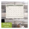 Recycled Wall Calendar, Unruled Blocks, 15 x 12, Sand/Green Sheets, 12-Month (Jan to Dec): 2026 - 4 of 4