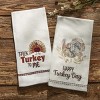 Split P Talk Turkey To Me Decorative Dishtowel Set of 2 - 2 of 3