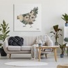 Stupell Industries Floral Chicken Farm Arrangement Canvas Wall Art - 2 of 4