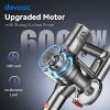 DEVOAC I8 Corded Vacuum Cleaner, 600W 23KPa Stick Vacuum, Free-Stand 6in 1 Powerful Lightweight Handheld Vacuum for Hard Floor Carpet Pet Hair Home - 4 of 4