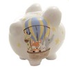 Child To Cherish 7.5 Inch Air Balloon Bank Stars Moon Animals Decorative Banks - 2 of 4