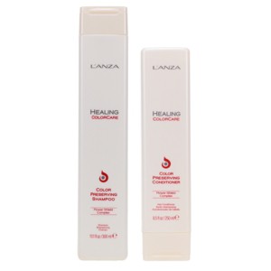 L'ANZA Healing ColorCare Color-Preserving Shampoo 10.1 oz & Healing ColorCare Color-Preserving Conditioner 8.5 oz Combo Pack - 1 of 4