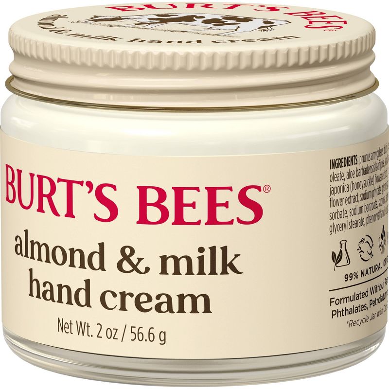Burt&#39;s Bees Almond &#38; Milk Hand Cream - 2oz, 5 of 18