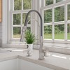 ALFI ALFI brand AB5007-BSS Modern Square Brushed Stainless Steel Soap Dispenser - 4 of 4