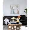 39.5 x 39.5 Modern Oil Painting, Square Framed Wall Art for Living Room Dining Room Office - 3 of 4