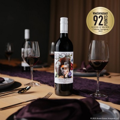 House of Brown Cabernet Sauvignon Red Wine - 750ml Bottle