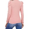Women's Ruffle Sleeves Top - First Love - 2 of 3