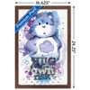 Trends International Care Bears - 100 Percent Grumpy Bear Framed Wall Poster Prints - 3 of 4
