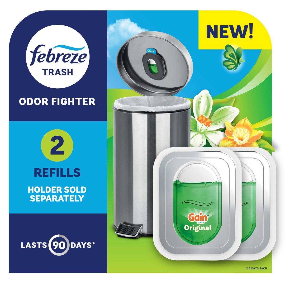 Febreze Trash Fresh Lemon Starter Kit