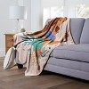 Disney Little Mermaid Dinglehopper Disc Silk Touch Throw Blanket - 4 of 4