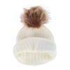 David & Young Women's Mama Bear Winter Beanie and Matching Buffalo Plaid Scarf Set - 3 of 4