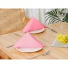Unique Bargains Wedding Restaurant Dinner Banquet Polyester Napkins 19 x 19 Inches 6 Pcs - 2 of 4