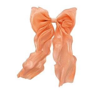 Unique Bargains Women's Cute Bow Hair Pins 10.24"x6.69"x0.79" 1 Pc - 1 of 3