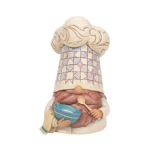 Jim Shore 6.25 In Bon Appetit! Chef Gnome Figurines - 1 of 3