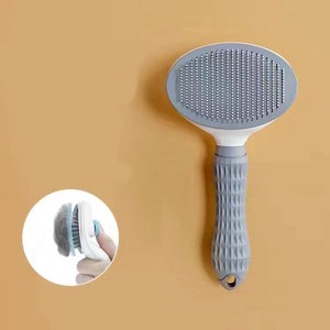 BABYYER Dog & Cat Brush, Skin-Friendly Upgraded Dog Brush for Shedding, Massaging, and Grooming – Perfect for Long & Short Coats - 1 of 4