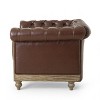 GDFStudio Batavia Chesterfield Tufted Club Chair with Nailhead Trim - 4 of 4