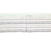  Bacati - Olivia Garland Coral/Navy Crib/Toddler Bed Skirt - 3 of 3