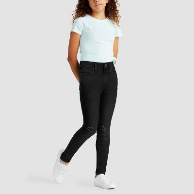 denizen black skinny jeans