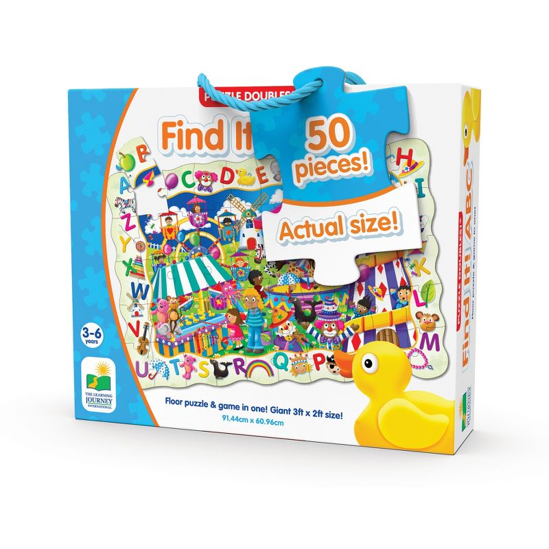 The Learning Journey Puzzle Doubles Find It! ABC (50 pieces), 4 of 5